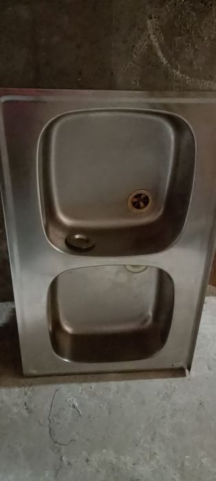 Zlewozmywak z nierdzewki PRL