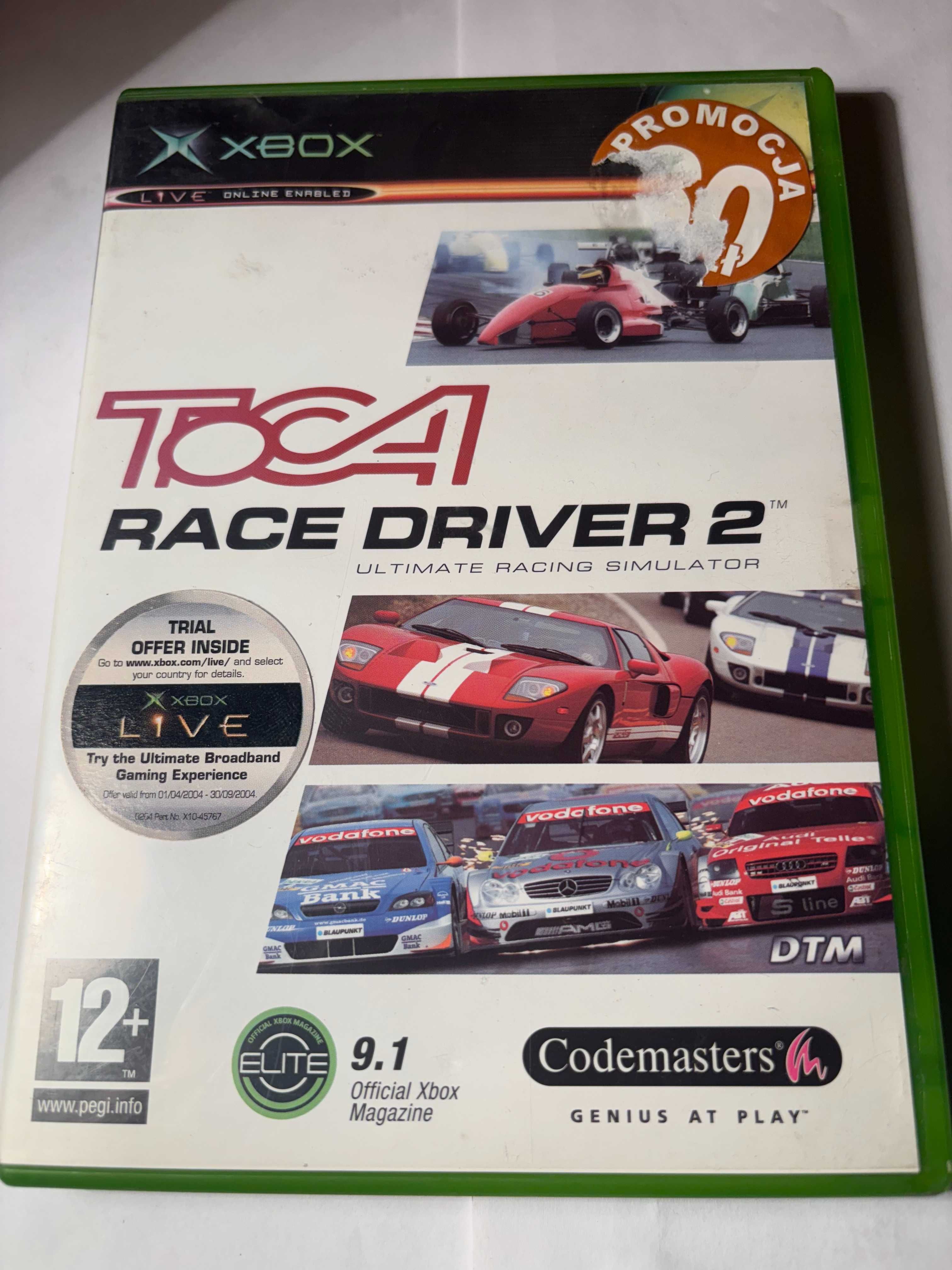 Gra TOCA RACE DRIVER 2 Microsoft Xbox + Gratis