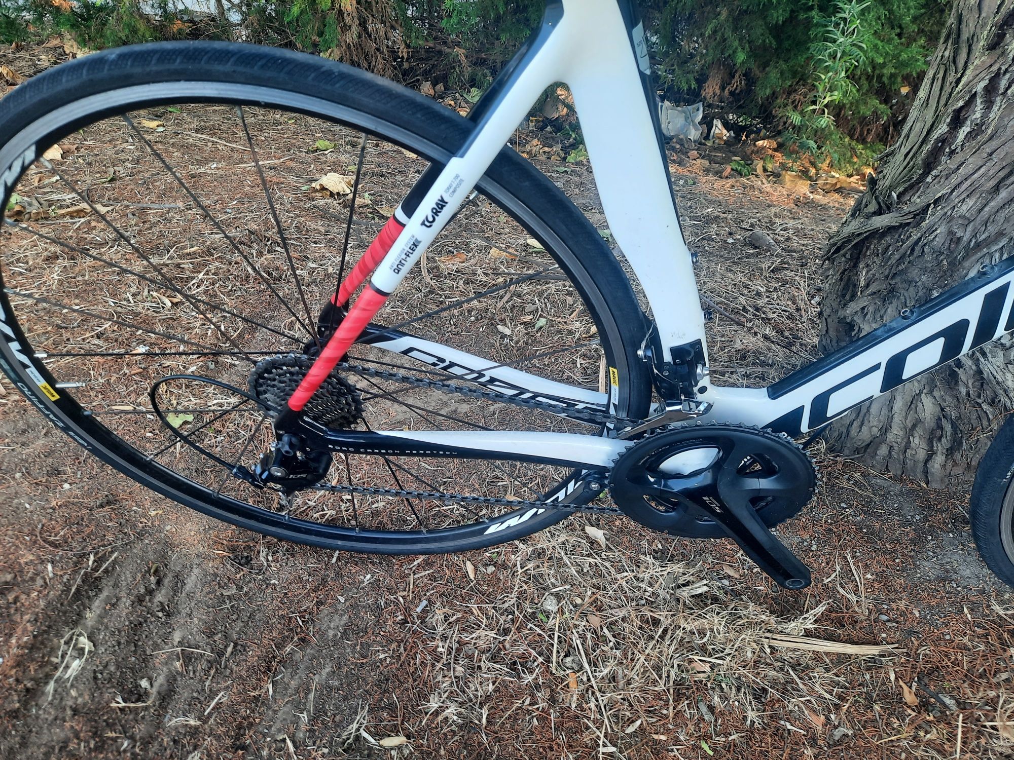 Bicicleta de carbono 11x2v com mavic