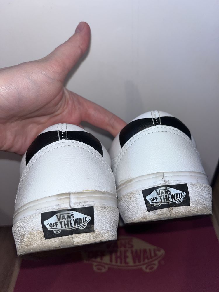 Skórzane Vans Old Skool rozmiar 38
