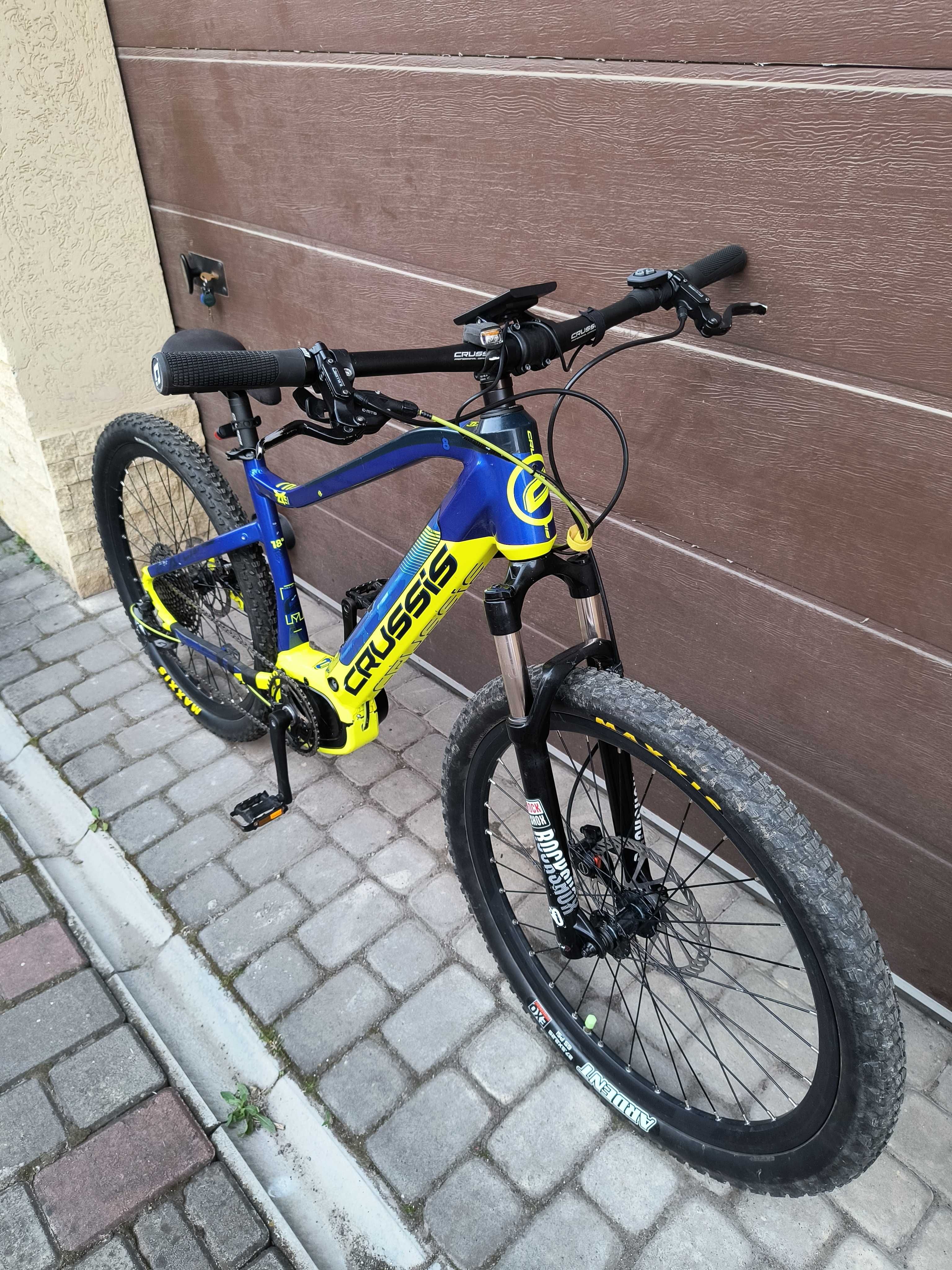 Електровелосипед Сrussis e-atlant 8.5-s, двигун BAFANG M400, розмір M