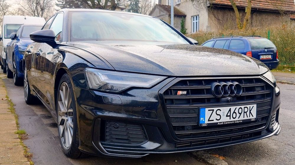 Audi S6C8 salon polska,serwis, B&O,HD matrix, pneumatyka, skrętna oś
