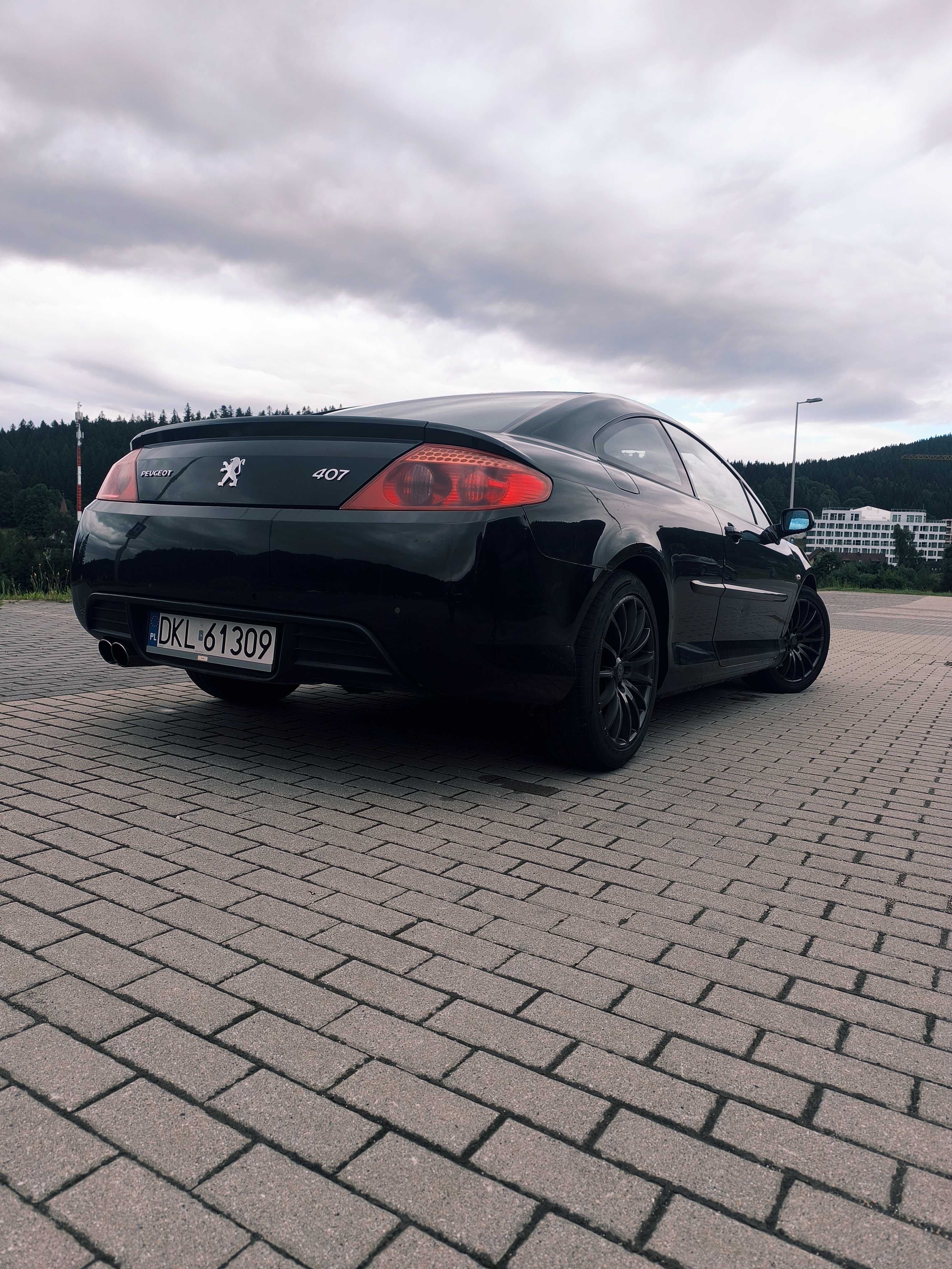 Peugeot 407 coupe platinium polift 2008