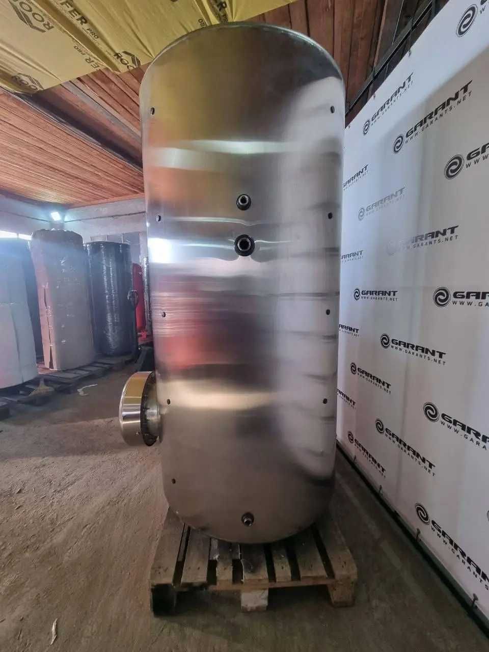 Теплоакумулятор 350л Garant з утепленням,Безкоштовна доставка Делівері
