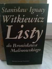 Stanisław Ignacy Witkiewicz listy do Bronisława Malinowskiego.