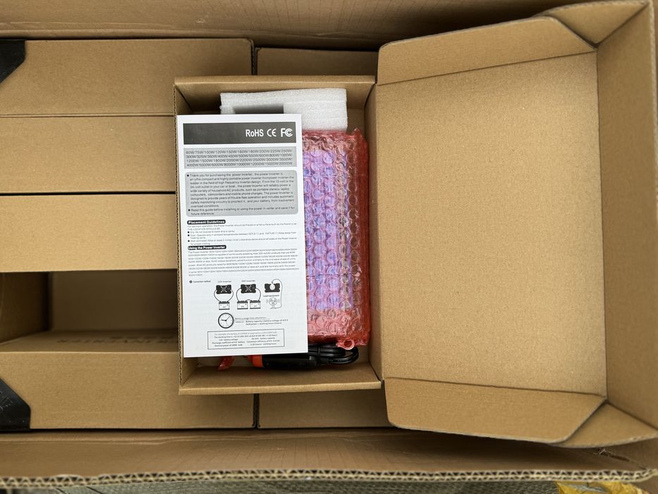 Перетворювач напруги (інвертор) 400W