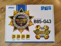 Płyta główna MSI B85-G43, Intel i5 4460, Kingston DDR3 8GB komplet