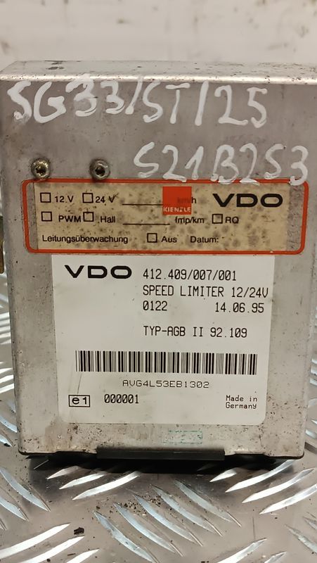 Ogranicznik Prędkości Vdo 412.409/007/001/12/24 V