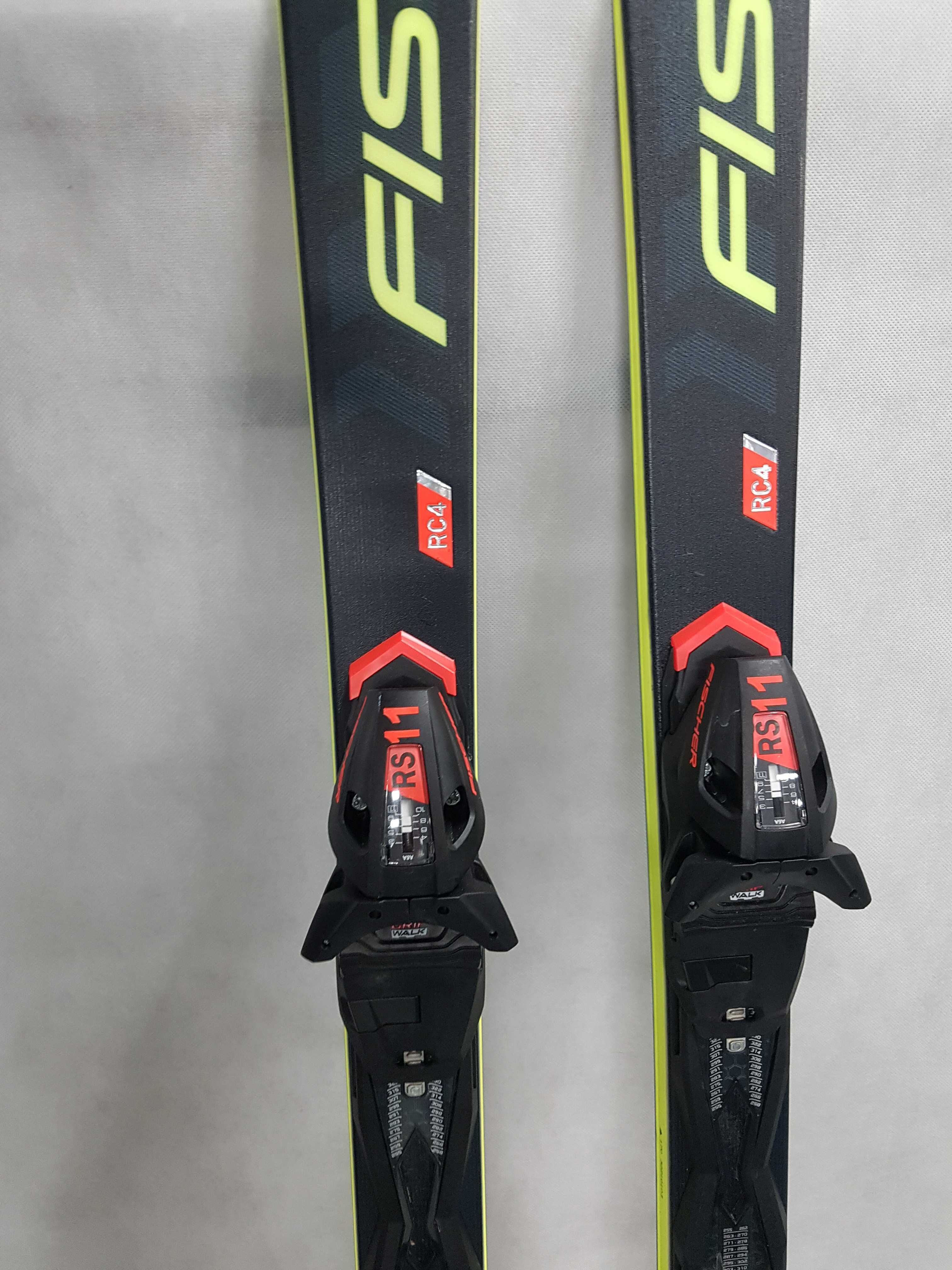 Narty Fischer rc4 pro TI dł. 170 cm pakiet 739