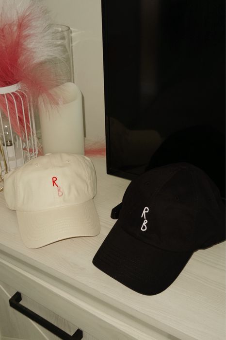 Кепка Ruslan Baginskiy молочна та чорна унісекс