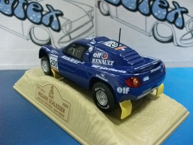 Renault Megane Paris-Dakar-Cairo 2000  colecção Norev 1:43