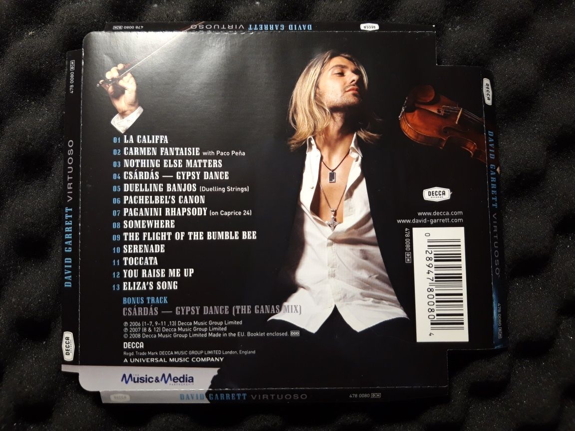 David Garrett – Virtuoso (CD, 2013)