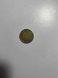 Unikatowa Moneta Kolekcjonerska 5 Zł 100lecie Odzyskania Niepodległośc