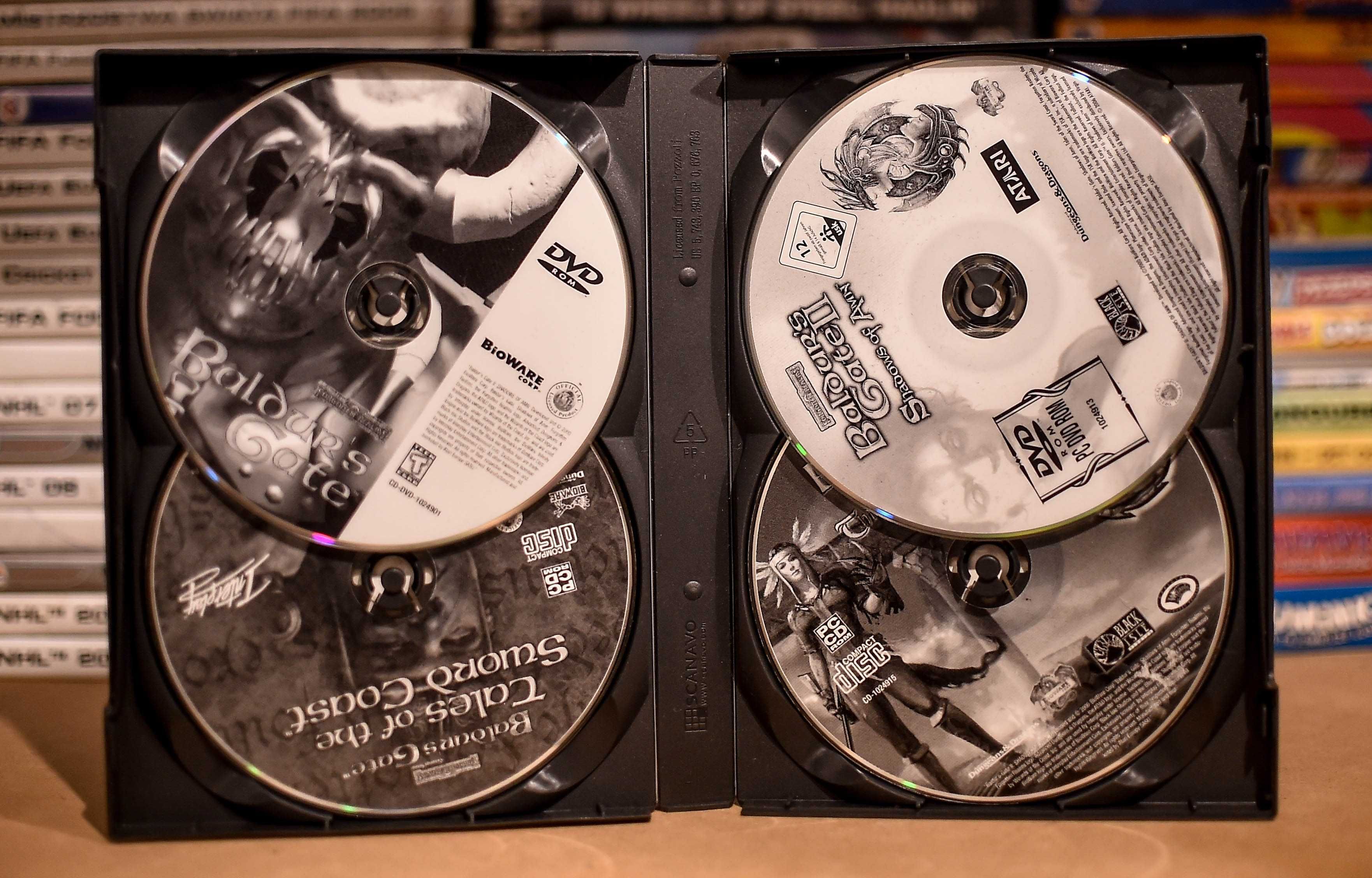 PC # Baldurs Gate 4 in 1  BoxSet
