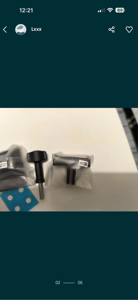 Caixas protecao dji osmo action4 novas com suportes