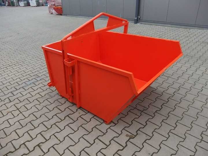 Pojemnik zbiornik dźwigowy samowyładowczy do betonu gruzu PR 0,75-2L