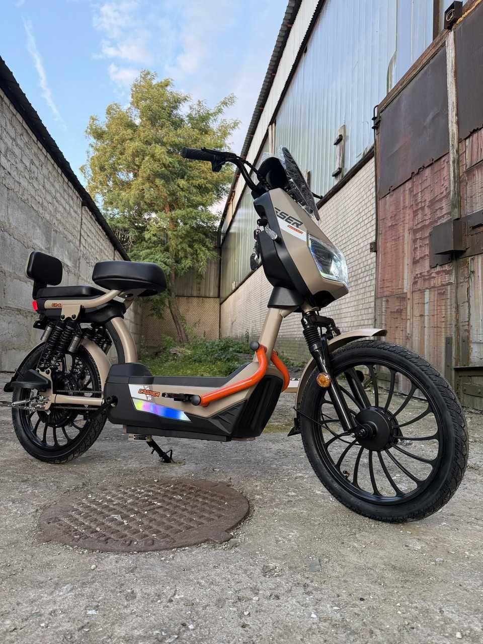 Електромотоцикл Електроцикл, Електроскутер Crosser CR6 PRO 600W Скутер