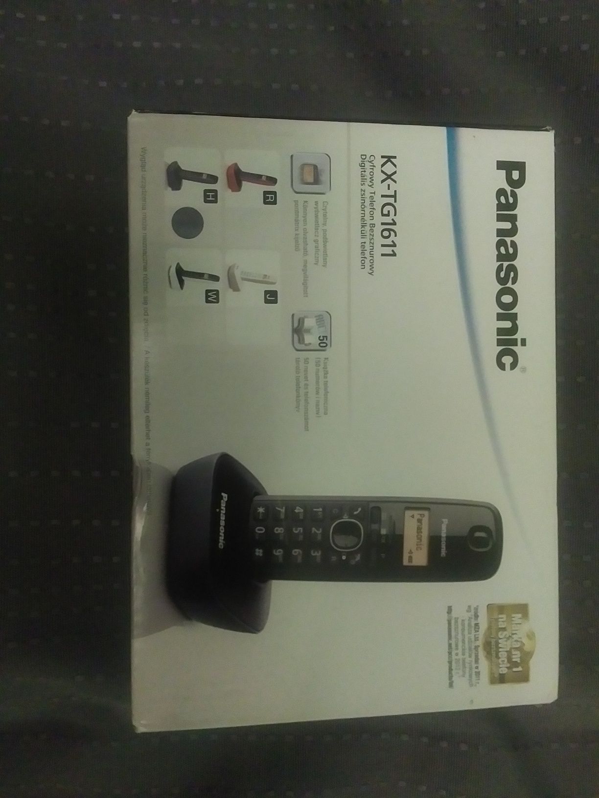 Telefon stacjonarny Panasonic kx-tg1611