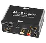 Аудио экстрактор, Конвертер  AY133 ARC/SPDIF+RCA+AUX, 192 кГц, 24 bit