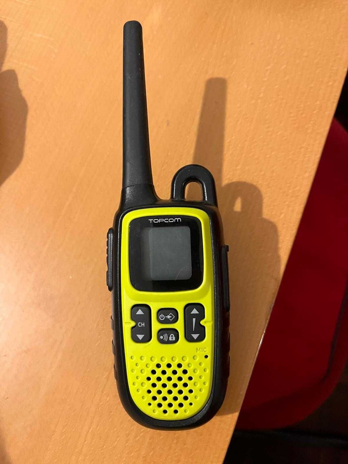 TOPCOM Twintalker 5400 PMR - usado 2 vezes (sem baterias)