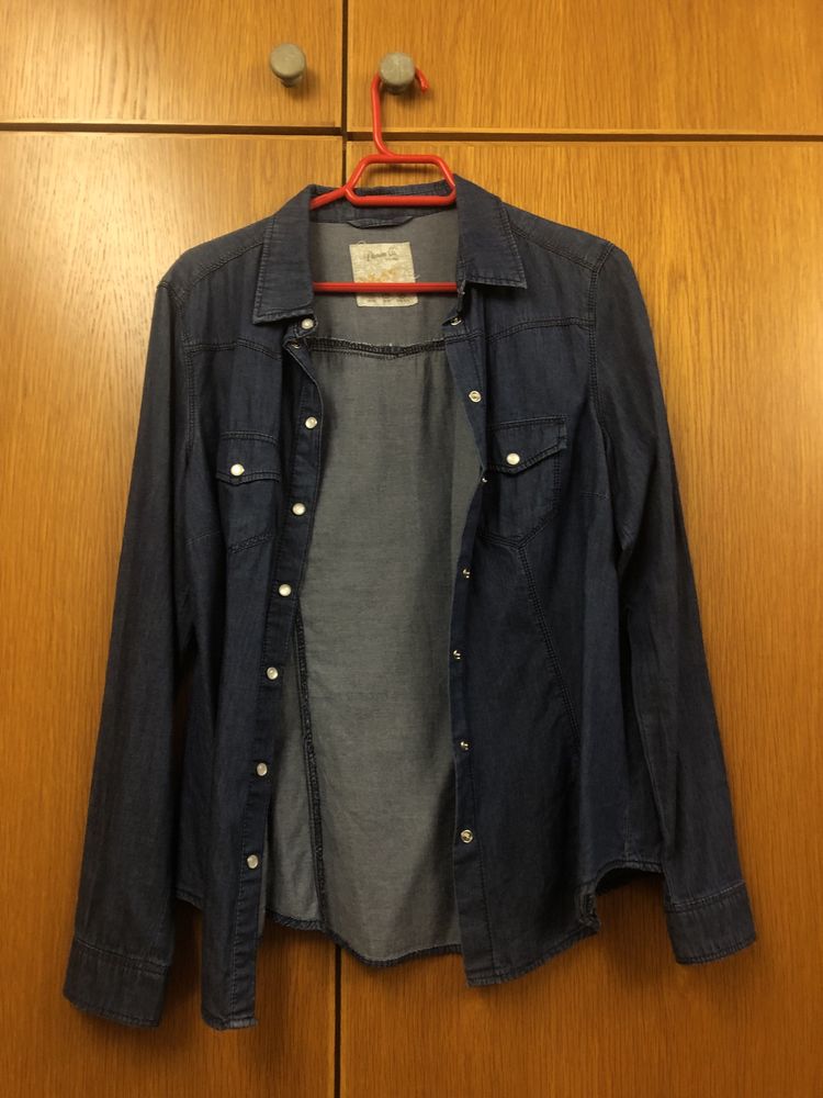 Camisa azul ganga