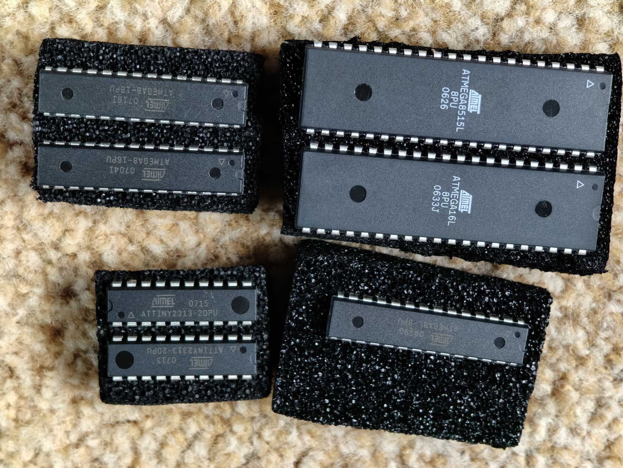MEGAZESTAW ATMEGA, IGBT, tyrystory, triaki, kondensatory