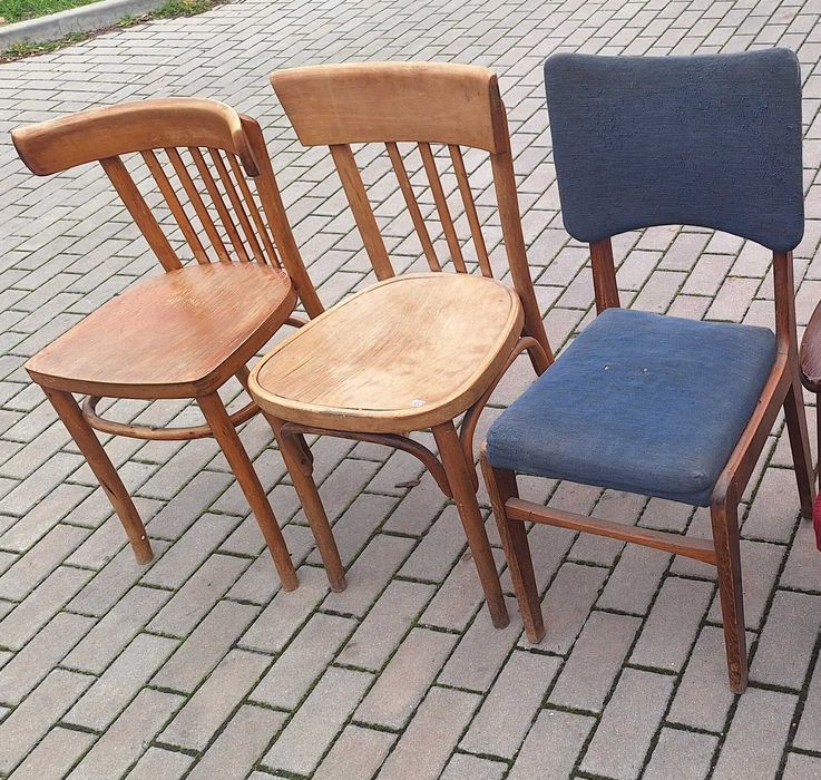 Motylek, Hałas, Thonet, krzesła PRL, meble Prl, vintage