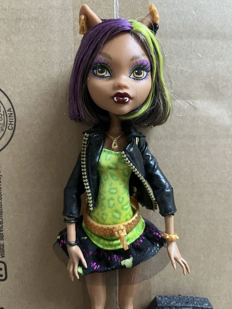 Кукла Монстер Хай Клодін Вульф Новий Скарместр Monster High