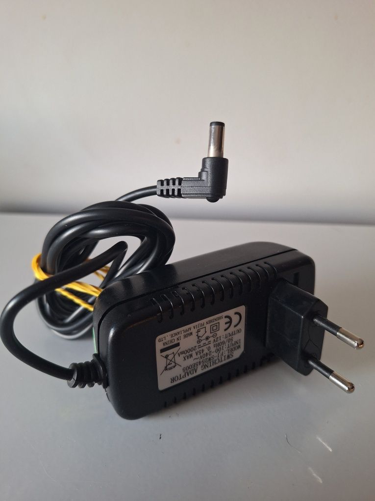 Zasilacz ładowarka 12V 200mA 2A wtyk 5.3