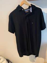 Tommy Hilfiger Koszulka Polo Czarna/Black Regular Fit oryginalna 100%