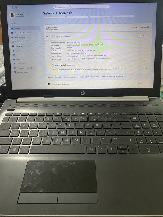 Hp laptop 15 I7 Geforce Nvidea
