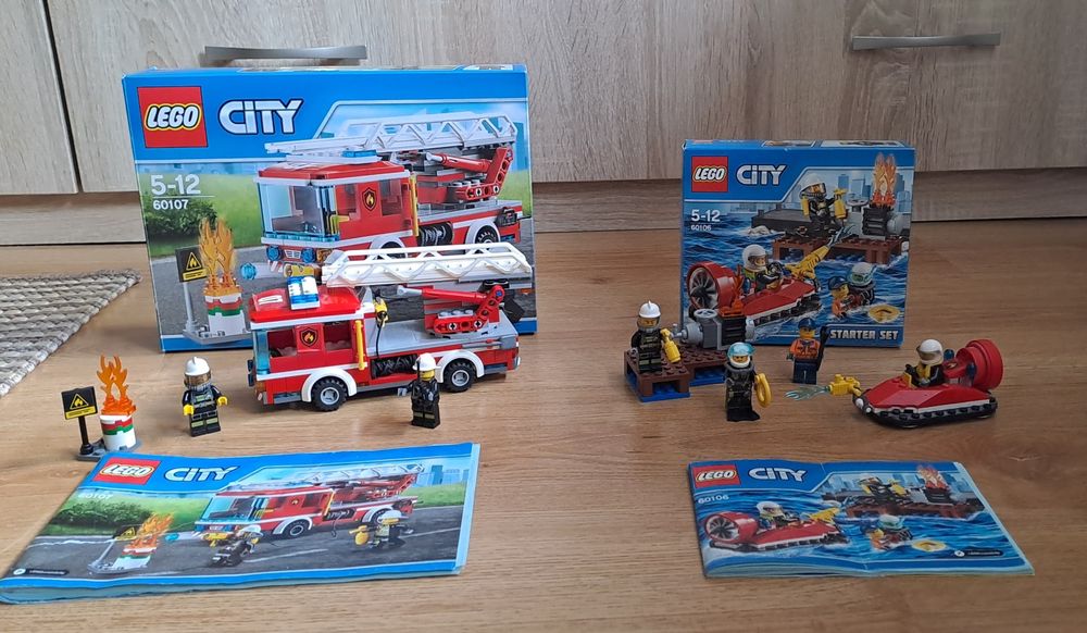 Klocki Lego City 60107 i 60106