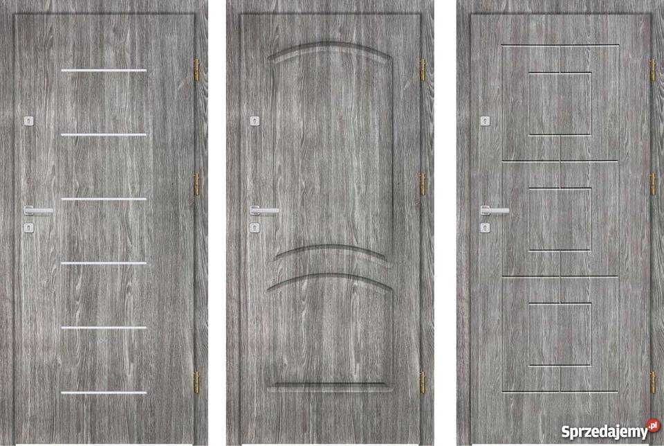 DRZWI WEJŚCIOWE drewniane i metalowe zewnętrzne z montażem