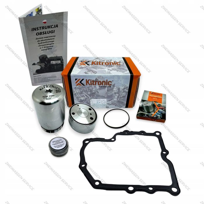 REPERATURKA DSG7 DQ200 NAPRAWA BŁĘDÓW P17BF P0841