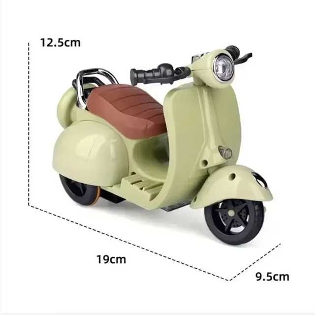 Mini motocicleta elétrica retro ( labubu)