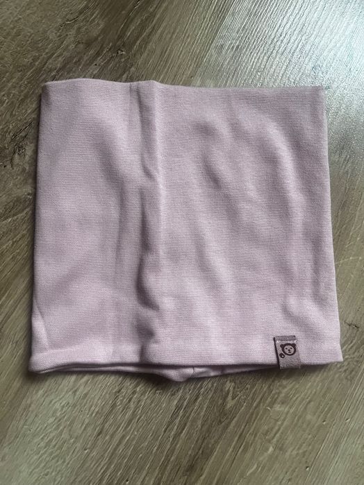 Nowy komin szaliczek Iltom Polska firma bawełniany pudrowy róż