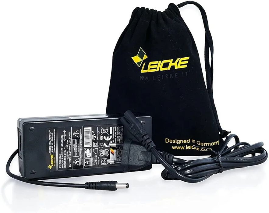 LEICKE Ładowarka do skuterów elektrycznych 42 V/36 V, 2 A, 84 W