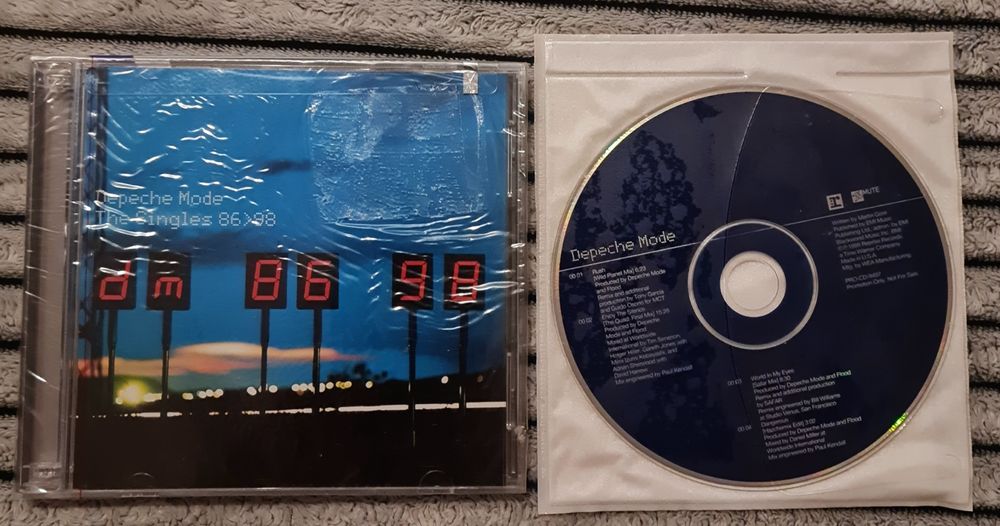 Depeche Mode The Singles 86 98 plus Promo CD USA