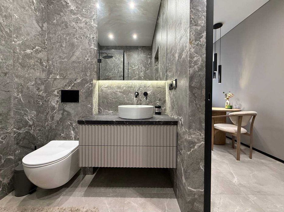 Стильна дизайнерська 1-к квартира в ЖК Липки, біля озера та парку