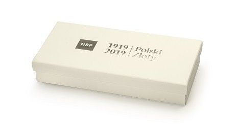 100 lat złotego 2019 zestaw srebrny
