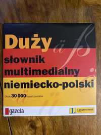 Duży słownik multimedialny niemiecko-polski Langenscheidt