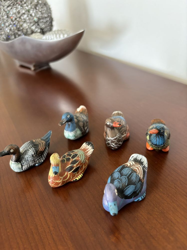 Patos decorativos 6 unidades