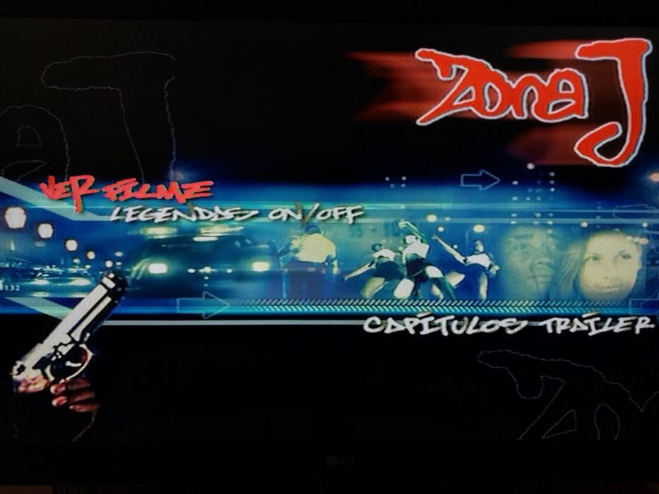 DVD " Zona J "  (Como Novo)