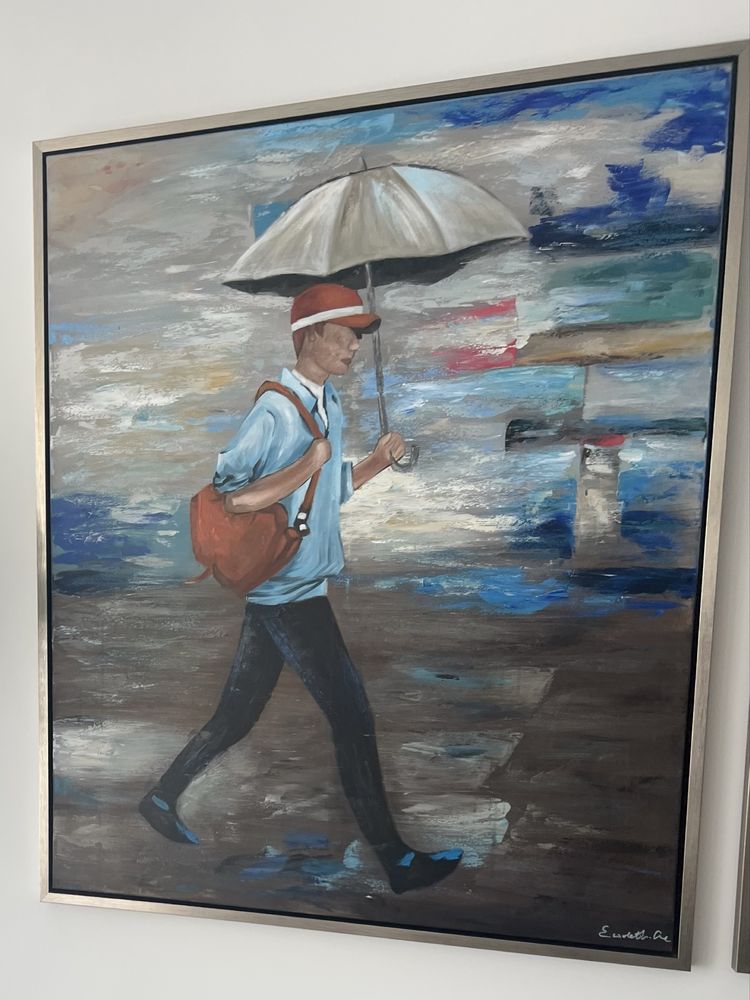 Quadro em tela pintada