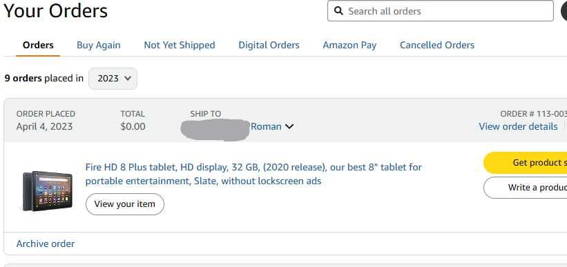 планшет Amazon Fire HD 8 plus