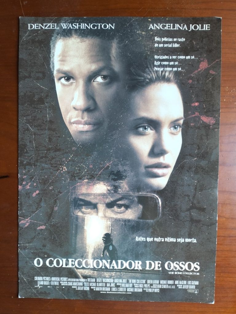 Poster filme O Colecionador de Ossos