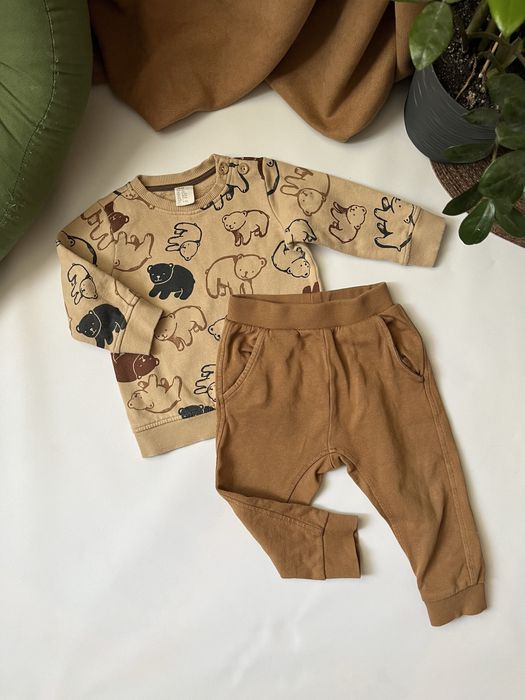 Джогери карго zara світшот мікі чоловічок осінній