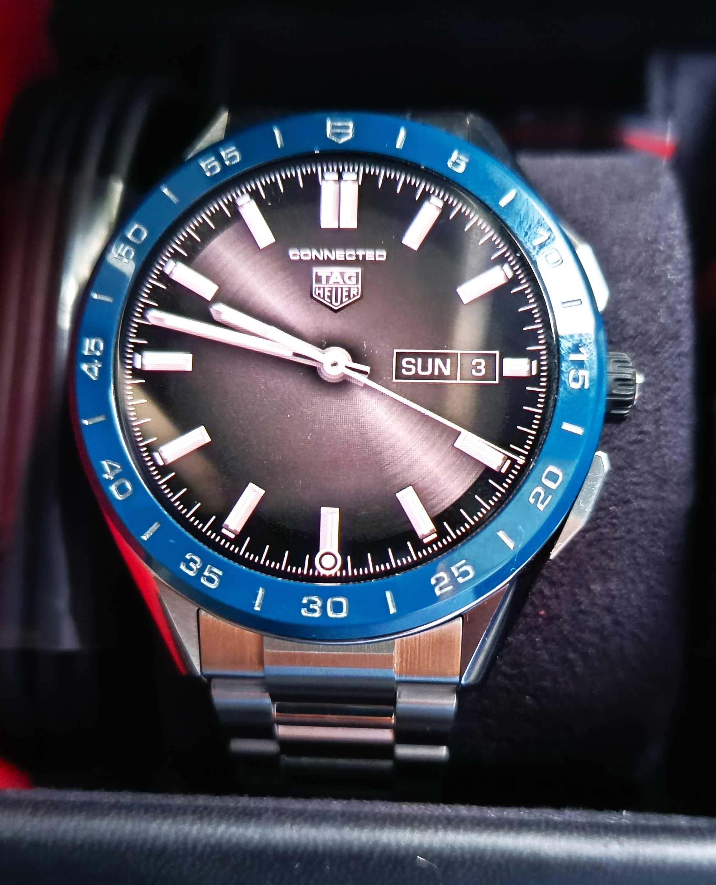 NOWY Zegarek Tag Heuer Connected Bransoleta E3 SBG8A11 Gwarancja