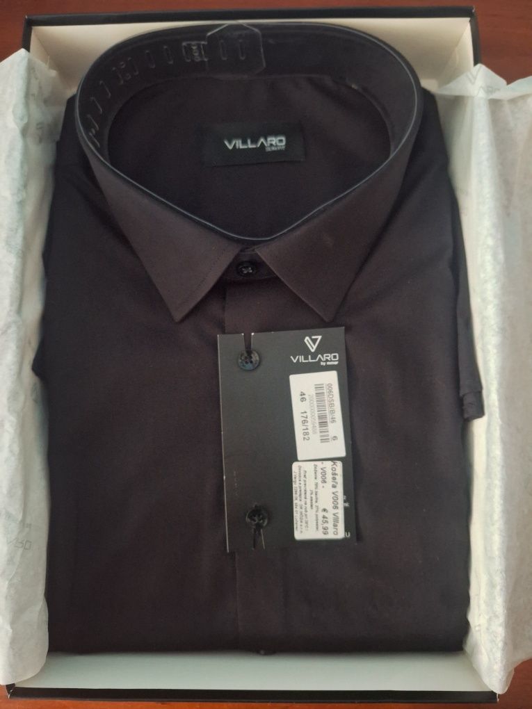 Сорочки чоловічі нові Villaro slim fit оригінал 46,176/182 в Бориспіль
