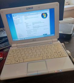 śliczny mini laptop ASUS EEE PC 1000H Win7 diagnostyka WIFI BT
